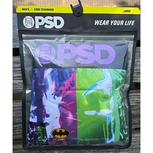 PSD‎ Men's Joker Hypez Boxer Shorts Green &Purple Multi (Large)